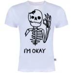 تیشرت مردانه آکو طرح اسکلت کد BS02- نهایت خرید