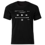 تی شرت مردانه طرح موزیک کد 34002- نهایت خرید