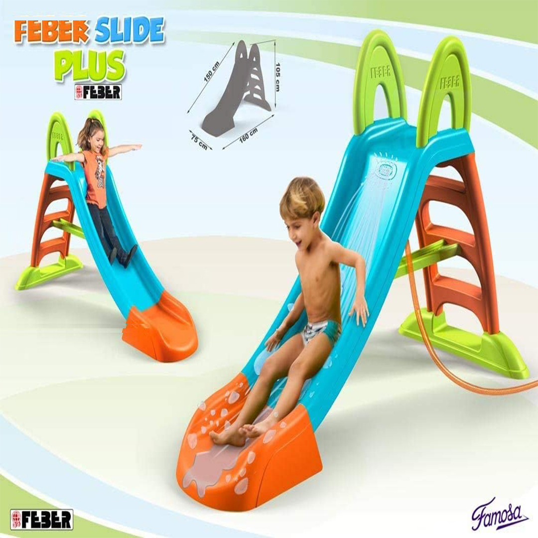 سرسره کودک فبر مدل Feber Slide Plus With Water 152Cm- نهایت خرید