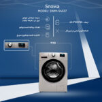 ماشین لباسشویی اسنوا مدل SWM-94537 ظرفیت 9 کیلوگرم- نهایت خرید