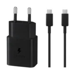 شارژر دیواری سامسونگ مدل EP-T1510 به همراه کابل تبدیل USB-C- نهایت خرید