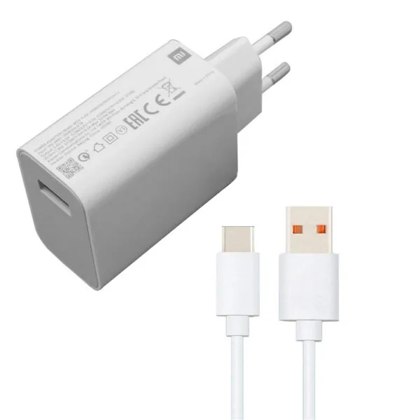 شارژر دیواری شیائومی مدل Turbo fast charge به همراه کابل USB- نهایت خرید