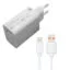 شارژر دیواری شیائومی مدل Turbo fast charge به همراه کابل USB- نهایت خرید