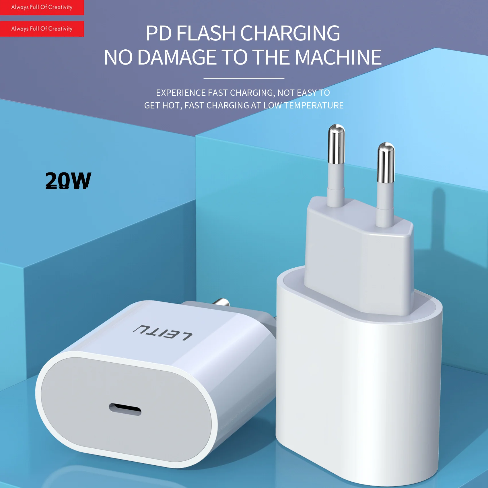 شارژر دیواری 20 وات لیتو مدل LH-17- نهایت خرید