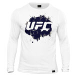 تی شرت آستین بلند مردانه مدل UFC کد MA25 رنگ سفید- نهایت خرید
