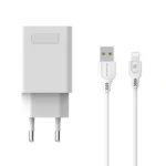 شارژر دیواری سوموس تل مدل A75 به همراه کابل تبدیل لایتنینگ- نهایت خرید