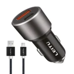 شارژر فندکی لیتو مدل H-4 به همراه کابل تبدیل microUSB- نهایت خرید