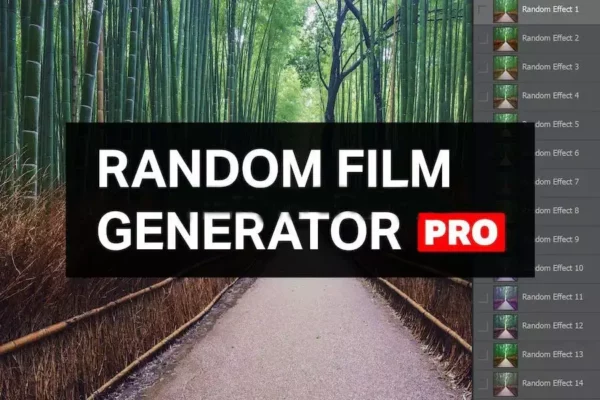 دانلود اکشن اصلاح رنگ فتوشاپ Random Film Generator Pro- نهایت خرید
