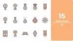 دانلود پروژه آماده افتر افکت آیکون انیمیشن جایزه-نهایت خرید Reward Icon