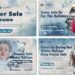 دانلود پروژه آماده افتر افکت تیزر تبلیغاتی حراج زمستانی Winter Sale Promo-نهایت خرید