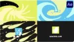دانلود پروژه آماده افتر افکت : لوگو موشن Colorful Wave Logo