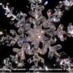 دانلود پروژه آماده افتر افکت لوگو موشن کریستال برف Crystal Snowflakes Intro-نهایت خرید