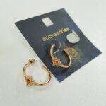 گوشواره حلقه ستاره نگین دار ، کار لیمیتد ادیشن اکسسوری