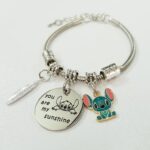 دستبند پاندورا نقره ای آویز استیل ، فوق العاده ترند و خوشگل ، فری سایز