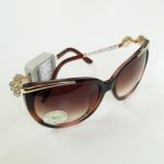 عینک زنانه آفتابی لنز UV400 مروارید و نگین دار ، کیفیت فوق العاده عالی