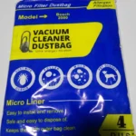 کیسه جاروبرقی بوش BOSCH اصلی (4 عددی) (پاکت یکبارمصرف جاروبرقی نانو میکروفیلتر بوش اورجینال فابریکی)