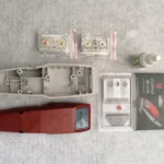 ست قطعات ماشین موزر شامل (بدنه زیر و بدنه رو وتیغه کامل اصل 2عدد کشویی یا فک روغن