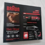 سشوار حرفه ای براوون braun موتور سنگین made in taiwan