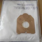 کیسه جاروبرقی الجی 7000 توربو و جنرال (پاکت یکبارمصرف اورجینال) (4 عددی)