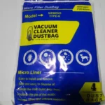 کیسه جاروبرقی زیمنس کیسه جاروبرقی زیمنس و بوش (4 عددی) (پاکت یکبارمصرف جاروبرقی نانو میکروفیلتر بوش و زیمنس اورجینال فابریکی)