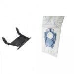 کیسه یکبارمصرف میکروفیلتری 4عددو جا جاروبرقی پارس خزر