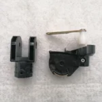 گلویی و سرپایه پنکه ارشیا شرکتی اصل(کامل با قطعات شامل میله اهرم چرخش پنکه و نگه دارنده پلاستیکی اهرم و فلز نگه دارنده