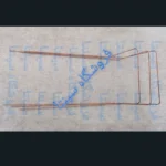 میله فلزی نگه دارنده فیلتر هود قدیمی